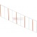 Алюминиевая шторка-решетка для стрелы Nice WA13 длиной 2 метра